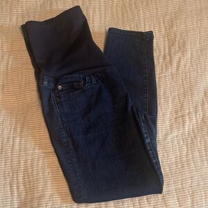 Dark Blue Maternity Jeans
